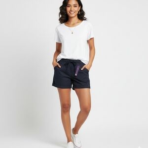 Gloria Vanderbilt Tie Shorts